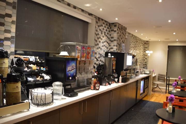 Breakfast buffet